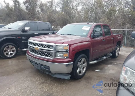 2014 Chevrolet Silverado 1500 1Lt from USA, damaged, VIN 3GCPCREC3EG487114